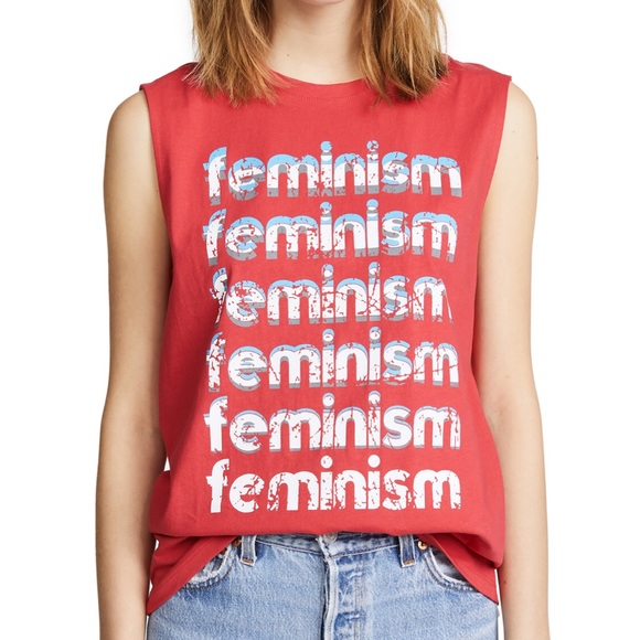 Rebecca Minkoff Feminism Muscle Tee - XXS - Picture 3 of 9